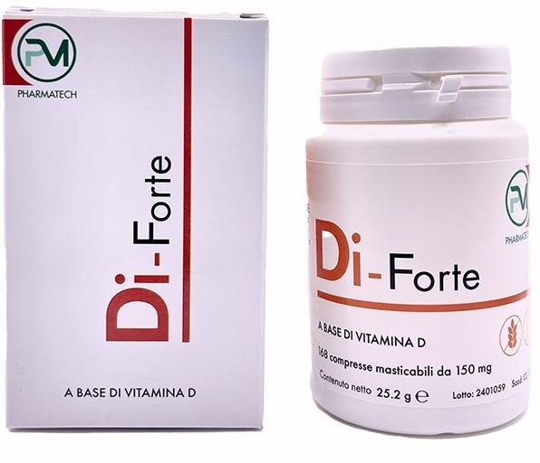 DI-FORTE 168 COMPRESSE MASTICABILI