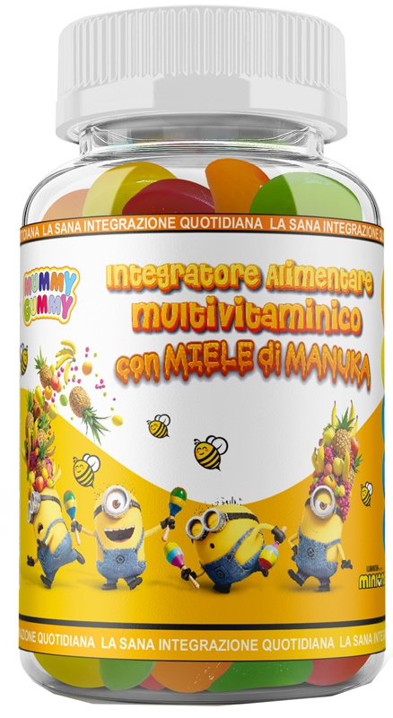 MUMMYGUMMY MULTIVITAMINICO CON MIELE DI MANUKA 60 GOMMOSE