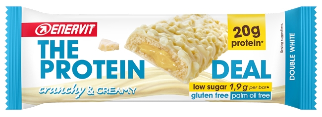 ENERVIT PROTEIN DEAL BAR DOUBLE WHITE 55 G