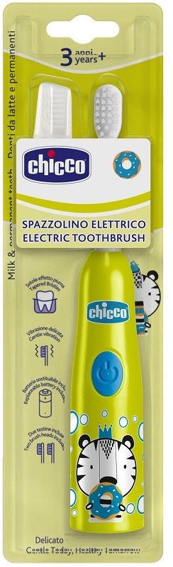 CHICCO SPAZZOLINO ELETTRICO TIGRE GIALLO