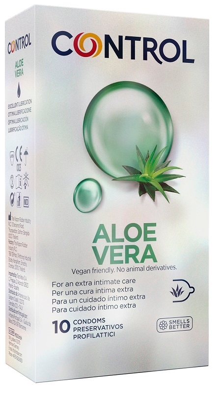 CONTROL ALOE VERA PROFILATTICO 10 PEZZI