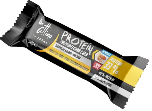 PROTEIN BAR 33% CARAMELLO SALATO 50 G