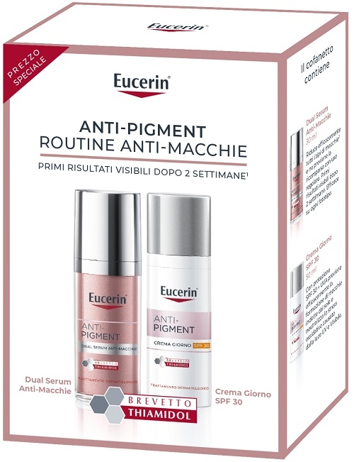 EUCERIN EES ROUTINE PACK AP Q4 2024 1 ANTI PIGMENT DUAL SERUM 30 ML + 1 ANTI PIGMENT CREMA GIORNO SPF30 50 ML