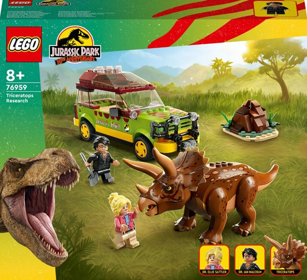 LEGO JURASSIC WORLD LA RICERCA DEL TRICERATOPO