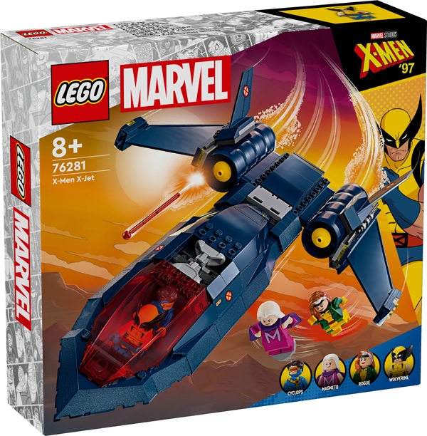 LEGO SUPER HEROES MARVEL X-JET DI X-MEN