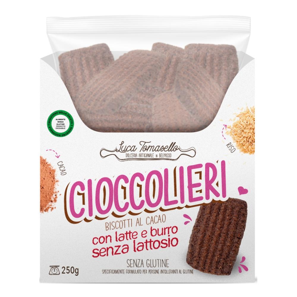 CIOCCOLIERI BISCOTTI CACAO 250 G