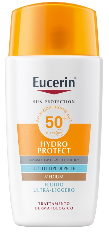 EUCERIN SUN FLUIDO ULTRA LEGGERO TINTED SPF50+ 50 ML