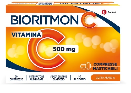 BIORITMON C 500MG VITAMINA C 20 COMPRESSE MASTICABILI