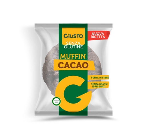 GIUSTO SENZA GLUTINE MUFFIN CACAO 37 G