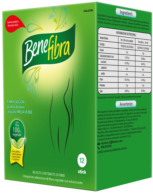 BENEFIBRA LIQUIDA 12 STICK DA 30 ML