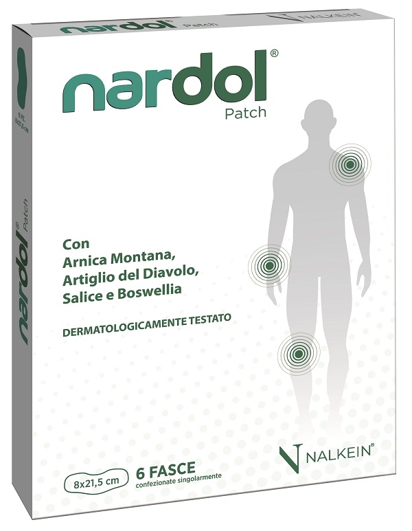 NARDOL PATCH 6 PEZZI