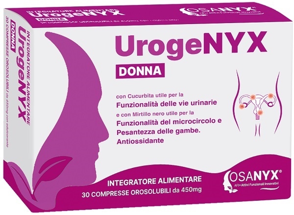 UROGENYX DONNA 30 COMPRESSE OROSOLUBILI