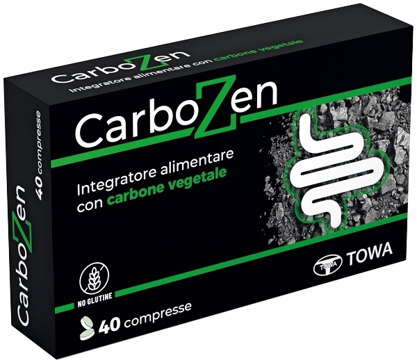 CARBOZEN 40 COMPRESSE SENZA GLUTINE