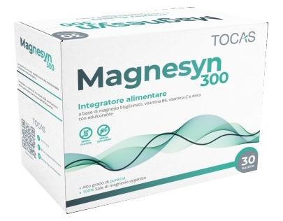 MAGNESYN 300 30 BUSTINE 6 G CON EDULCORANTE SENZA GLUTINE SENZA ZUCCHERO