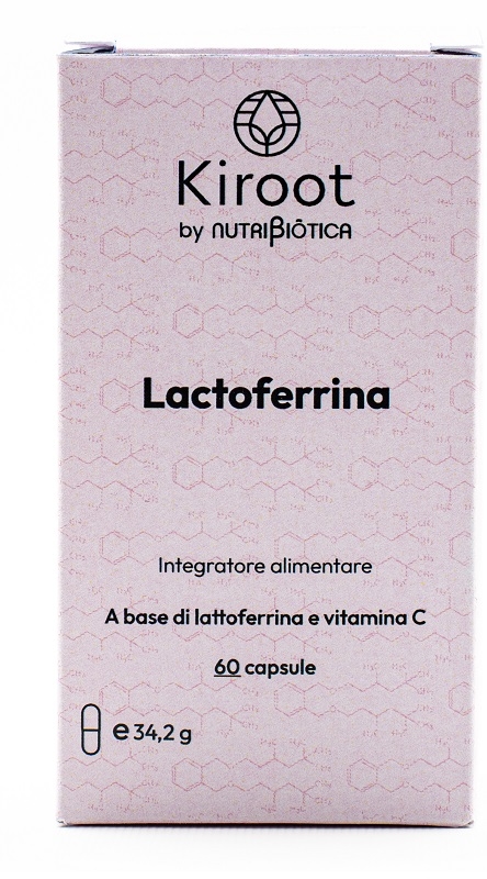 KIROOT BY NUTRIBIOTICA LACTOFERRINA 60 CAPSULE SENZA GLUTINE SENZA LATTOSIO