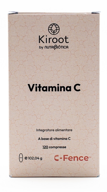KIROOT BY NUTRIBIOTICA VITAMINA C 120 COMPRESSE SENZA GLUTINE SENZA LATTOSIO