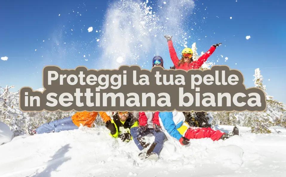 Protezione solare e cura della pelle per gli sport invernali