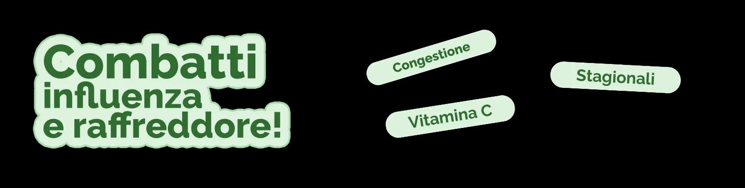 Combatti influenza e raffreddore con i nostri migliori prodotti