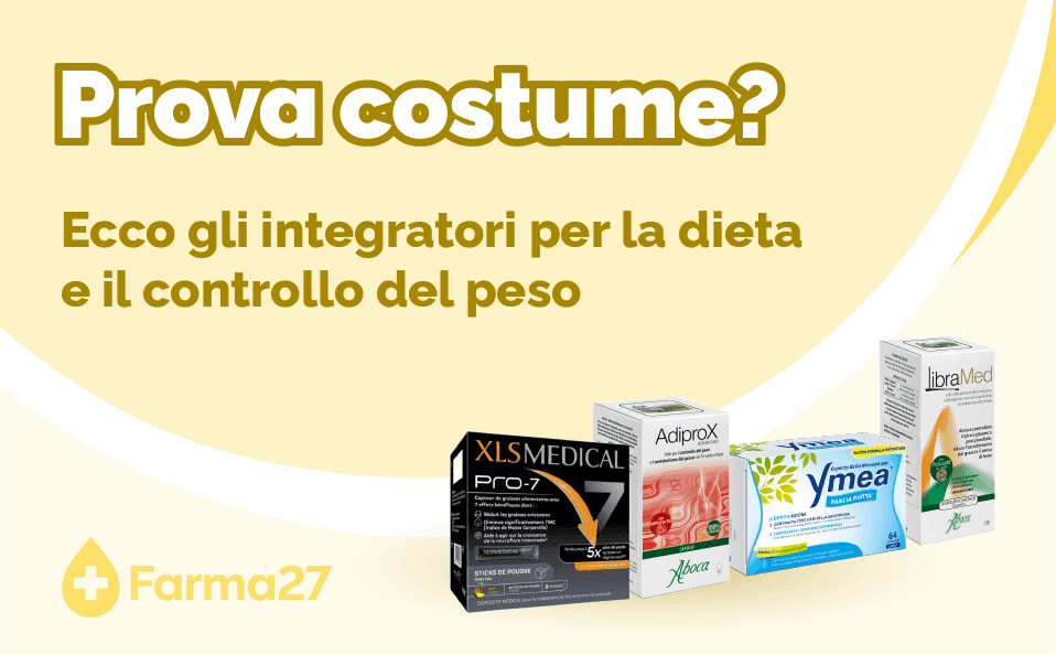 Prova costume? Ecco gli integratori per la dieta e il controllo del peso 