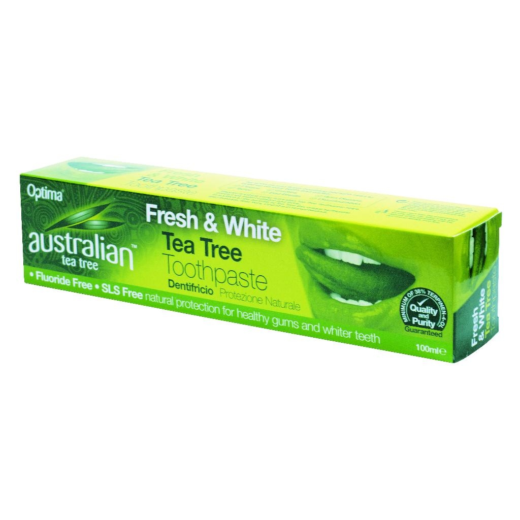 AUSTRALIAN TEA TREE FRESH & WHITE TOOTHPASTE DENTIFRICIO 100 ML