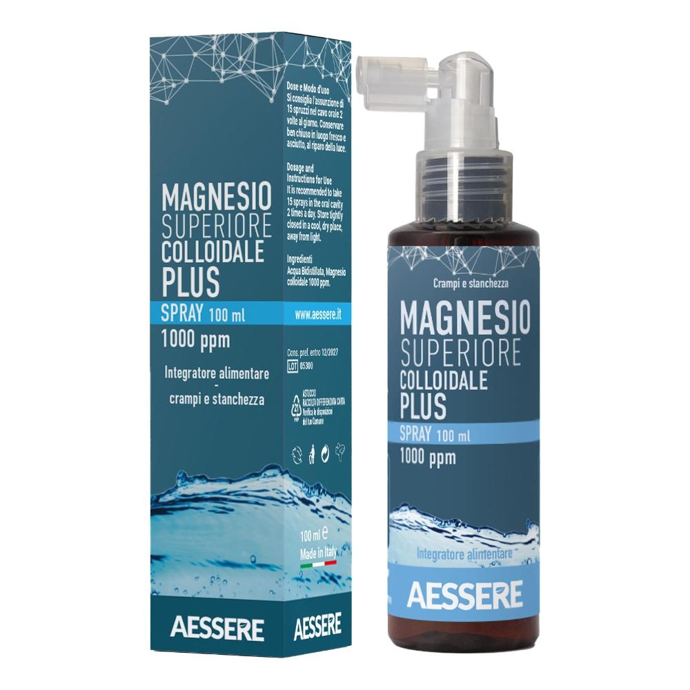 MAGNESIO SUPERIORE COLLOIDALE PLUS SPRAY 1000 PPM 100 ML