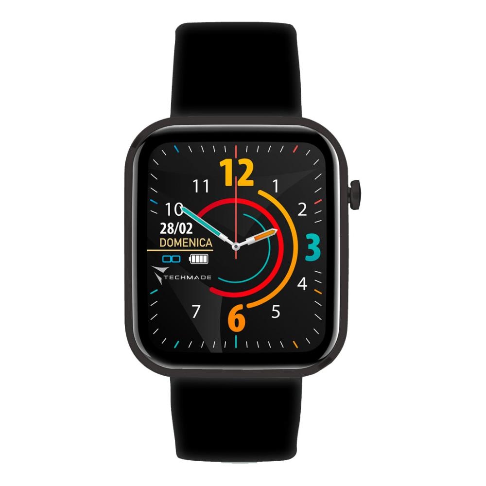 TECHMADE HAVA SMARTWATCH TOTAL BLACK