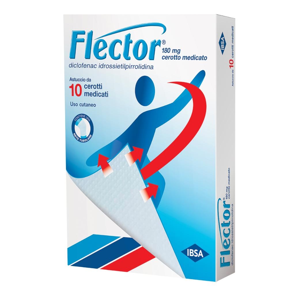 FLECTOR 180 MG CEROTTO MEDICATO