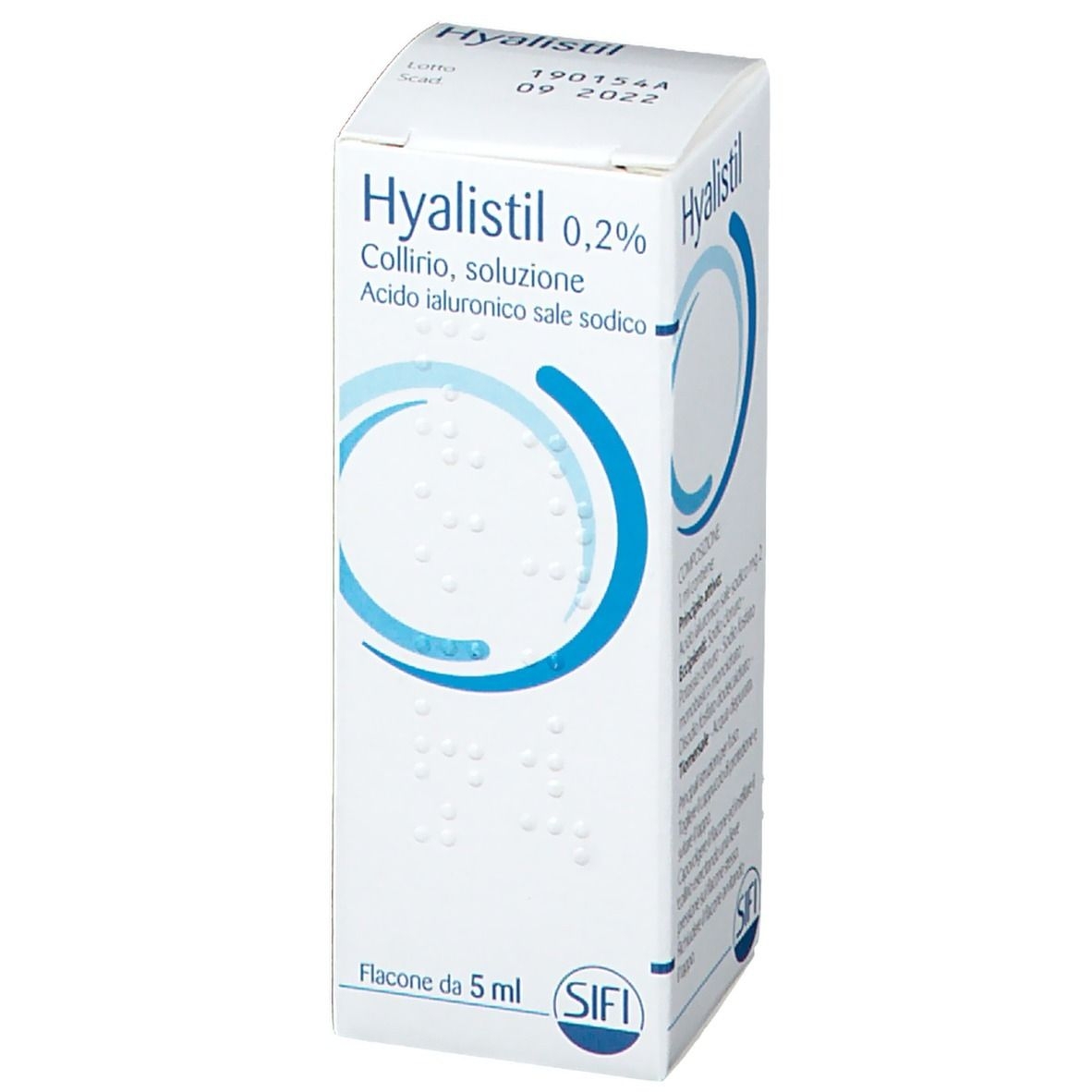 HYALISTIL 0,2% COLLIRIO, SOLUZIONE