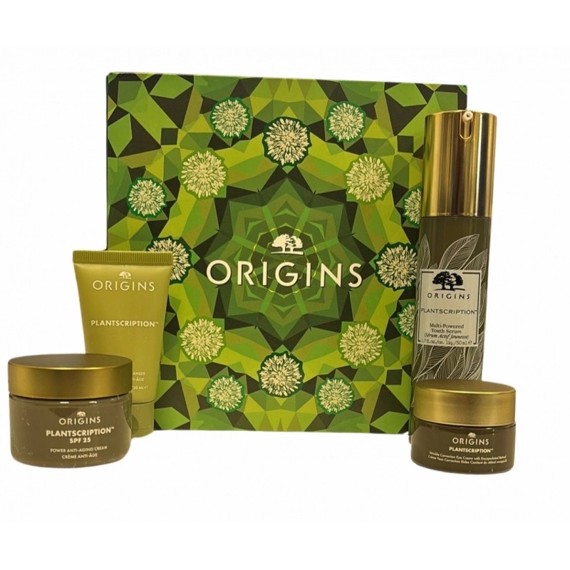 PLANTSCRIPTION SET PLANTSCRIPTION MULIT-POWERED YOUTH SERUM 50ML+ PLANTSCRIPTION SPF 25 ANTI-AGING CREAM 30ML+PLANTSCRIPTION CLEANSER 30ML+PLANTSCRIPTION RETINOL EYE 15ML