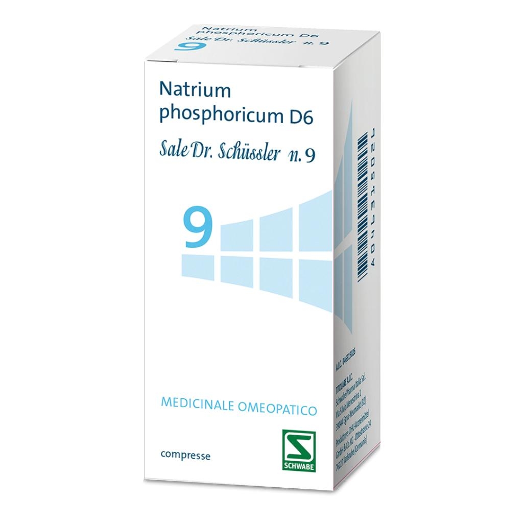 NATRIUM PHOSPHORICUM D6 SALE DR.SCHUSSLER N.9*D6 200 cpr flacone