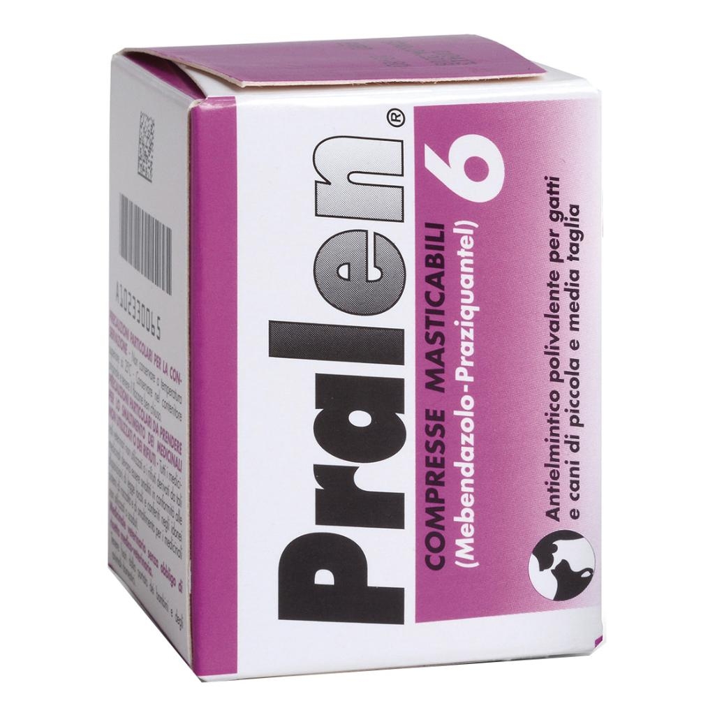 PRALEN 240 MG + 20 MG COMPRESSE MASTICABILI PER GATTI E CANI DI PICCOLA E MEDIA TAGLIA