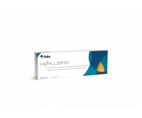 SIRINGA INTRA-ARTICOLARE HYALUBRIX ACIDO IALURONICO 1,5% 30 MG 2 ML NO ETO