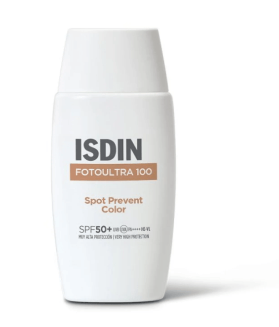 ISDIN FotoUltra 100 Spot Prevent Color SPF50+ Protezione Solare Colorata, 50ml