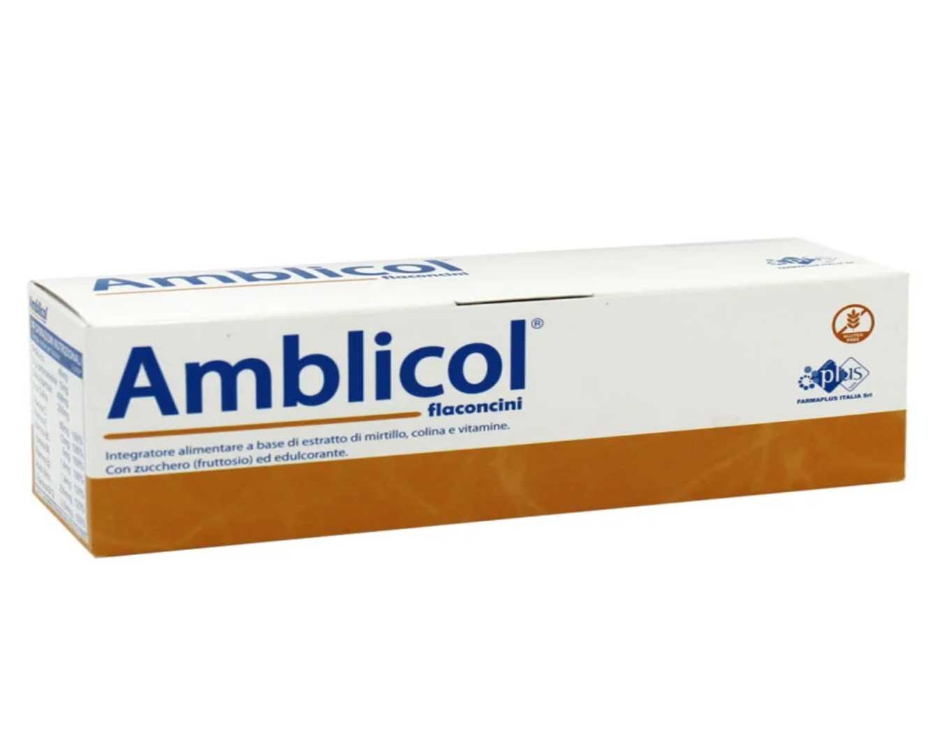 AMBLICOL 15 FLACONCINI DA 10 ML