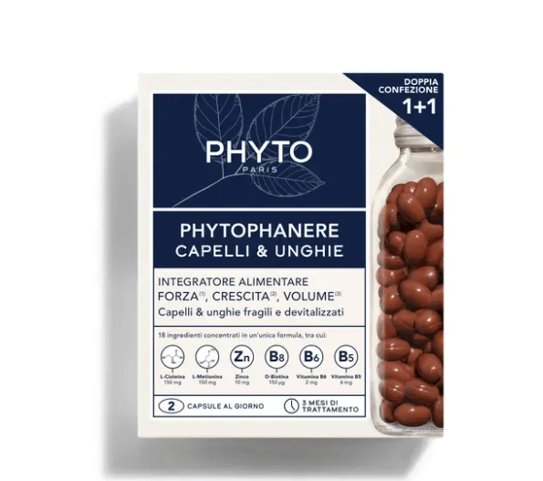 PHYTO PARIS PHYTOPHANERE INTEGRATORE ALIMENTARE CAPELLI/UNGHIE 90+90 CAPSULE