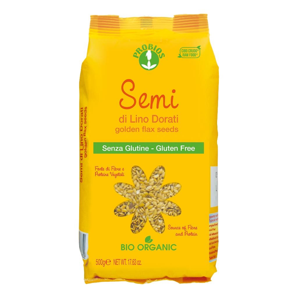 SEMI DI LINO DORATI ITALIANI 500 G