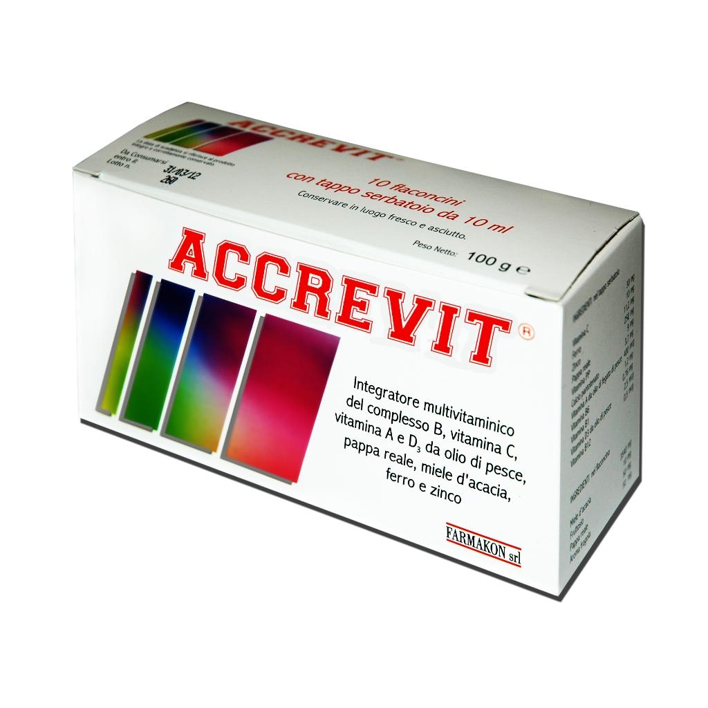 ACCREVIT 10 FLACONCINI