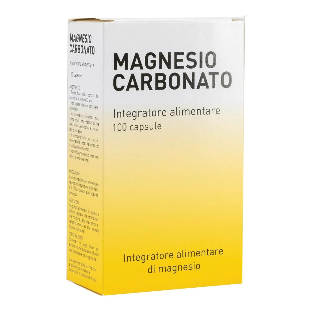 MAGNESIO CARBONATO 100 CAPSULE