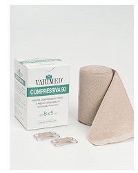 BENDA ELASTICA VARIMED COMPRESSIONE FORTE ESTENSIBILITA' 90% 10X500 CM