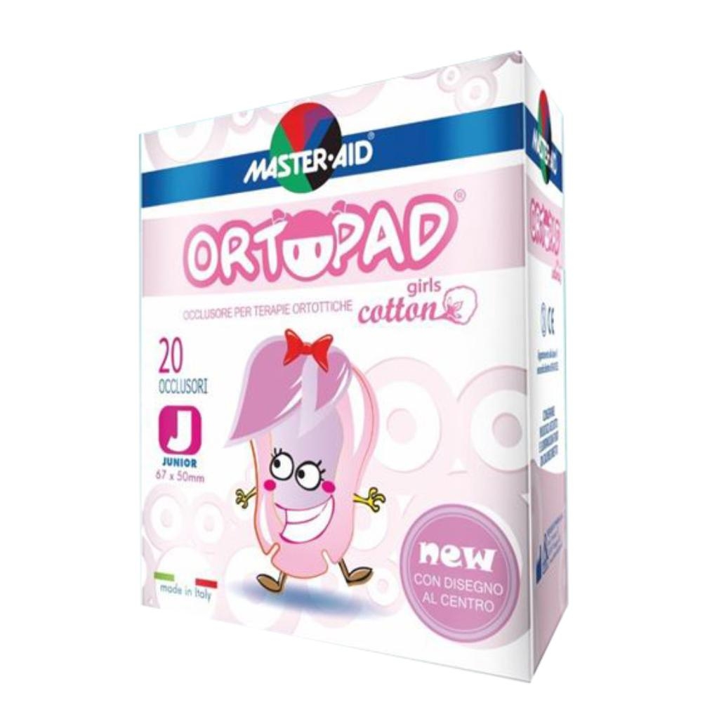 CEROTTO OCULARE PER ORTOTTICA ORTOPAD GIRLS JUNIOR 5X6,7 20 PEZZI