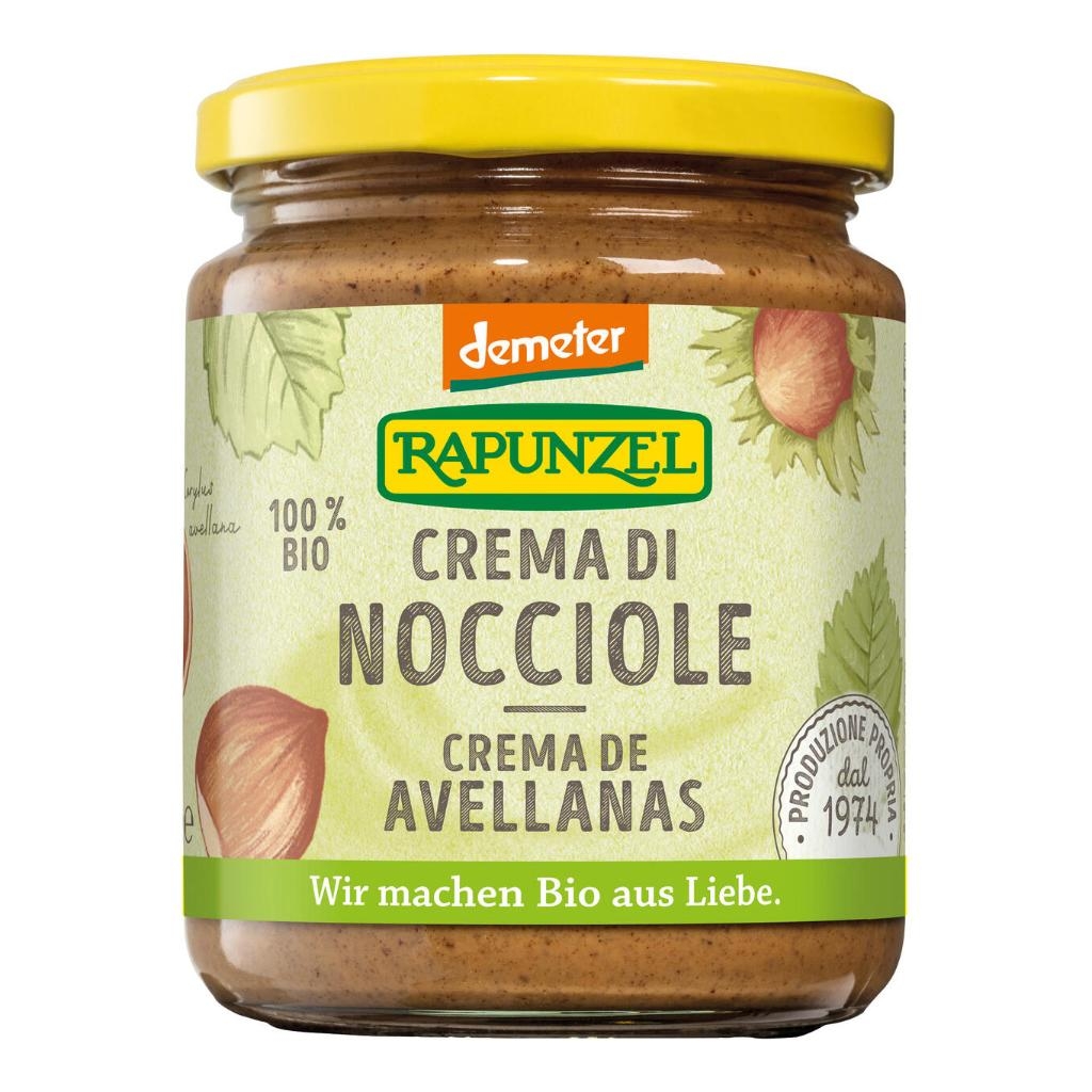 RAPUNZEL CREMA DI NOCCIOLE SENZA ZUCCHERI AGGIUNTI 250 G