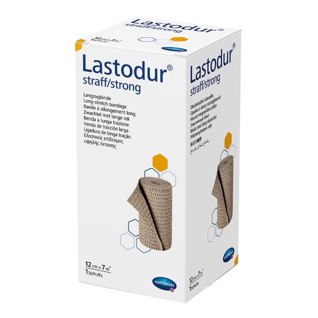 BENDA ELASTICA LASTODUR STRONG A COMPRESSIONE FORTE ESTENSIBILITA' 180% PELLE M7X12CM