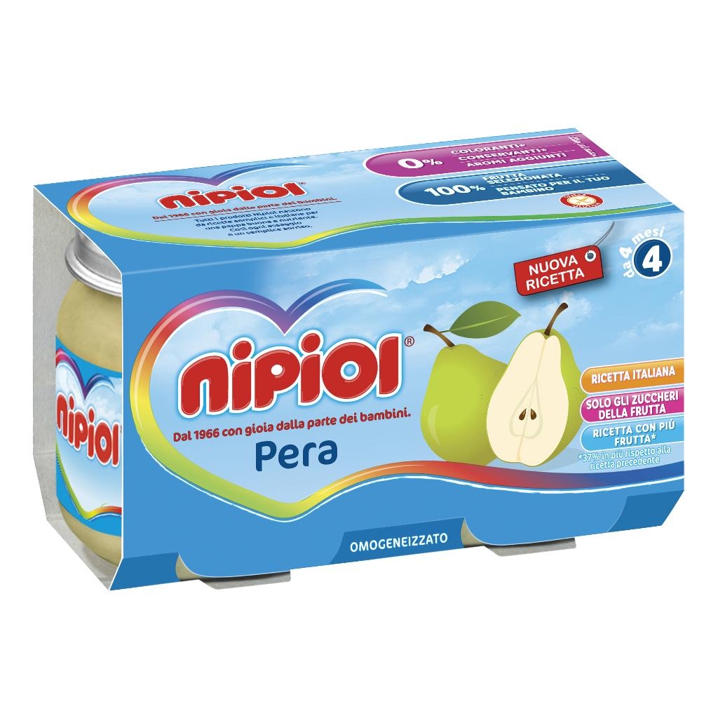 NIPIOL OMOGENEIZZATO PERA 120 G X 2 PEZZI
