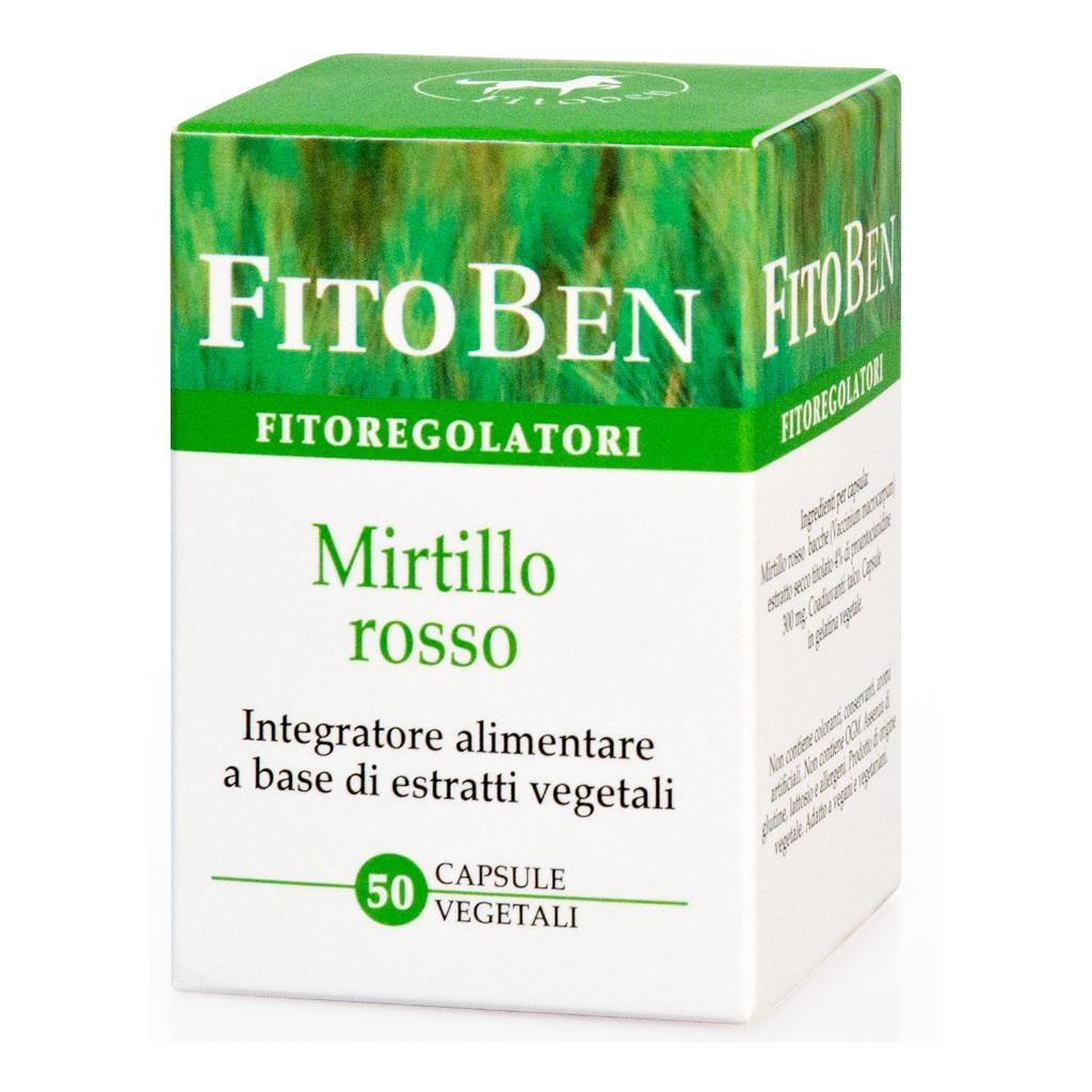 MIRTILLO ROSSO 50 CAPSULE