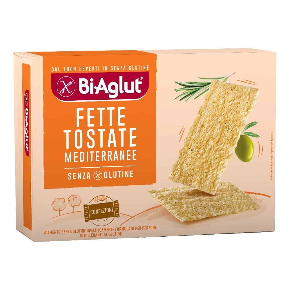 BIAGLUT FETTE TOSTATE MEDITERRANEE MONOPORZIONE 240 G