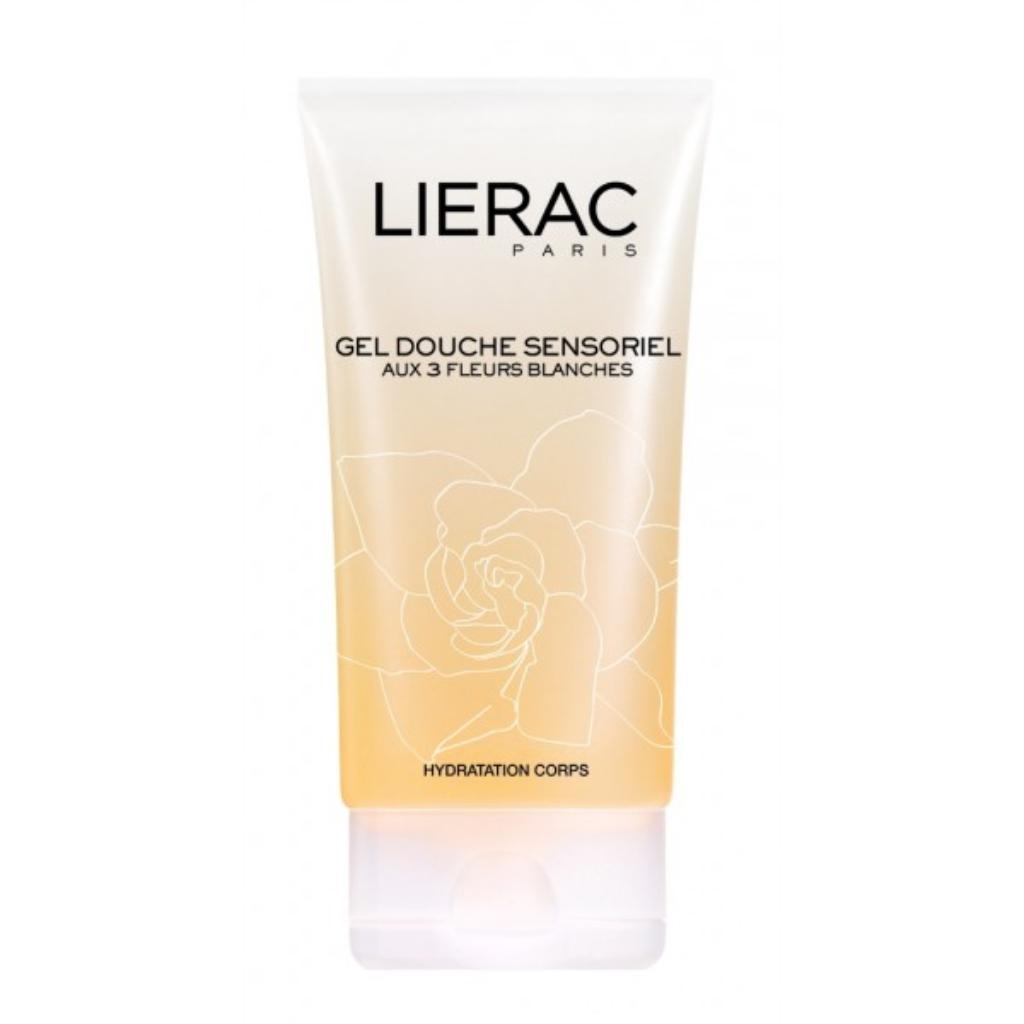 LIERAC GEL DOUCHE SENSORIELLE COLLECTION BLANCHE