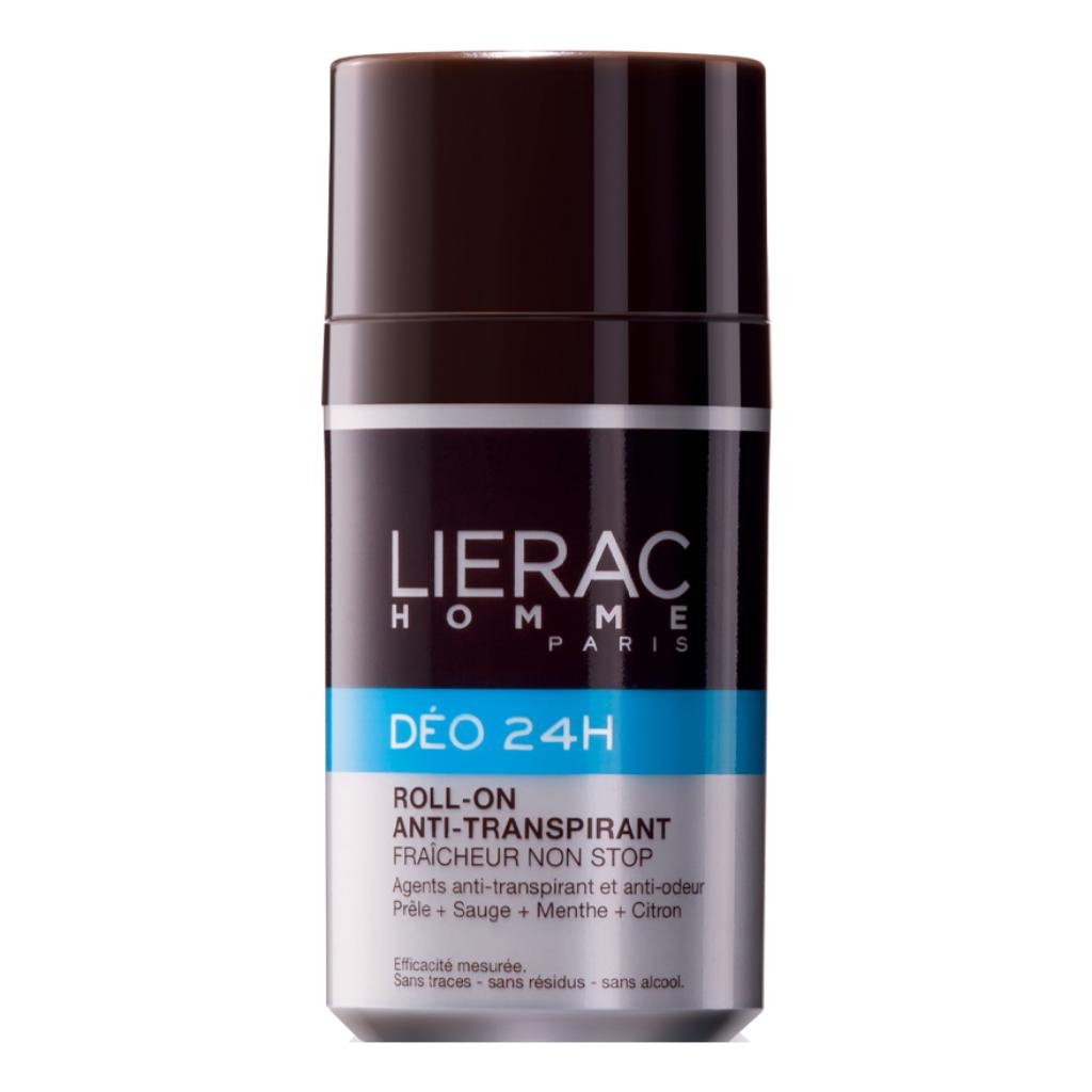 LIERAC HOMME DEO 24H ROLL ON ANTITRASPIRANTE FRESCHEZZA NON STOP 50 ML