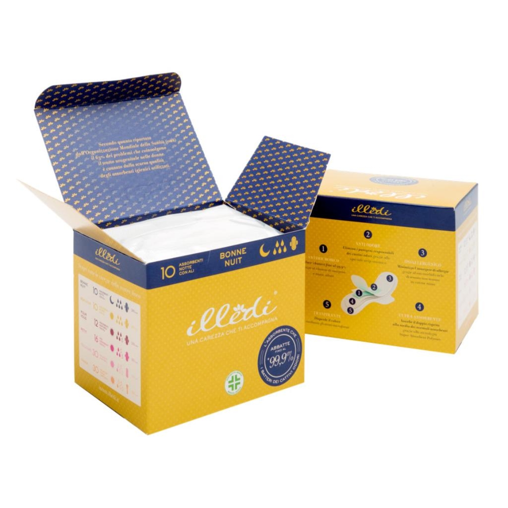 ILLEDI BONNE NUIT ASSORBENTI NOTTE 10 PEZZI