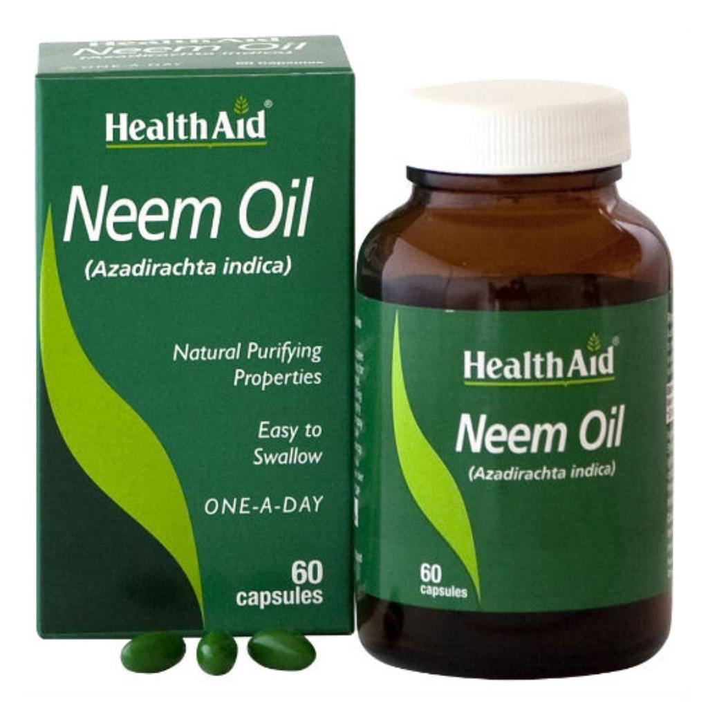 NEEM OIL AZADIRACHTA IND 60 CAPSULE