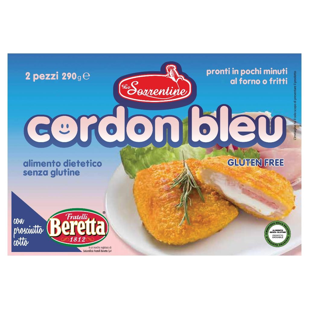 LE SORRENTINE CORDON BLEU SURGELATO SENZA GLUTINE 290 G